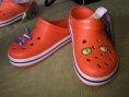 crocs band naranja talla 7/9